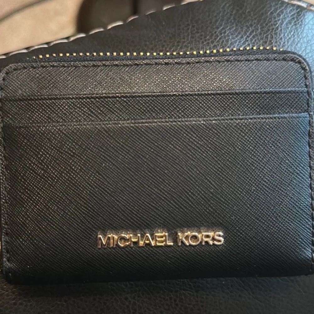 Michael Kors black card wallet